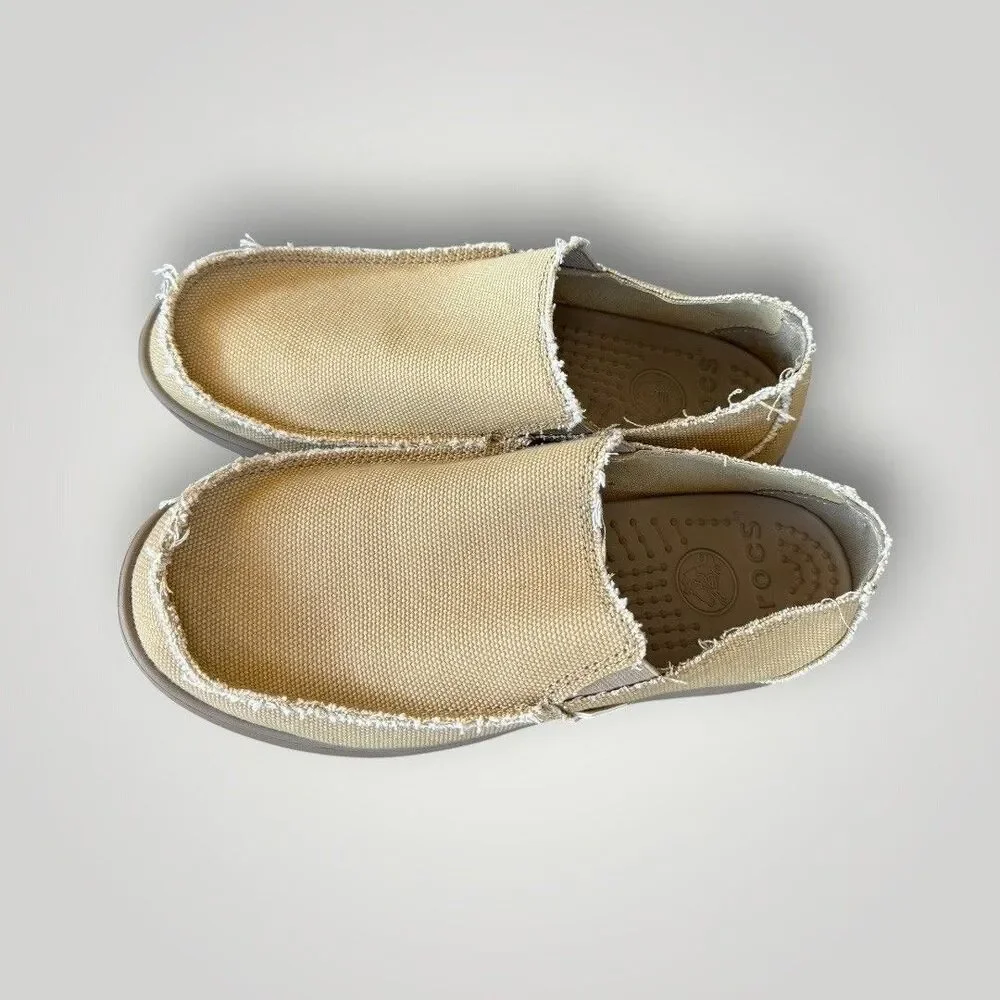 New Men’s 7 Santa Cruz crocs Loafers Slip On Canvas Loafers, Slip On Shoes